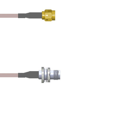 Q-3B04E0005012I by Amphenol Custom Cable - SMA-SP/TNC-SJB G316 12I