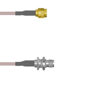 Q-3B04F00052.5M by Amphenol Custom Cable - SMA-SP/TNC-SJB G316 2.5M