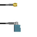 Q-3B05C0003001M by Amphenol Custom Cable - SMA-SP/FKRAZ-RJ G174 1M