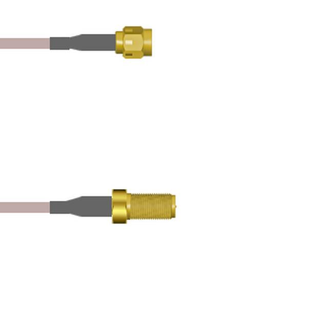 Q-3B0710005036I by Amphenol Custom Cable - SMA-SP/SMA-SJ G316 36I