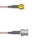 Q-3C00K000R0.5M by Amphenol Custom Cable - SMA-SP/BNC-SP G316D 0.5M