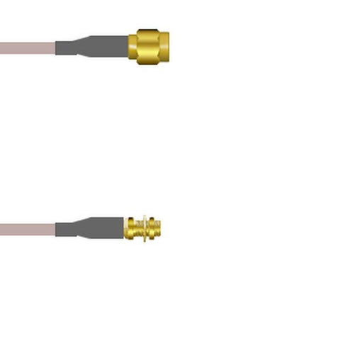 Q-3C012000R.25M by Amphenol Custom Cable - SMA-SP/MCX-SJB G316D 0.25M