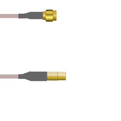 Q-3C013000R024I by Amphenol Custom Cable - SMA-SP/MCX-SJ G316D 24I