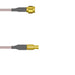 Q-3C01D000R003I by Amphenol Custom Cable - SMA-SP/MCX-SP G316D 3I
