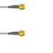 Q-3C03C000R006I by Amphenol Custom Cable - SMA-SP/SMA-SP G316D 6I