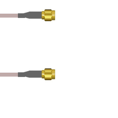 Q-3C03C000R060I by Amphenol Custom Cable - SMA-SP/SMA-SP G316D 60I