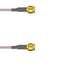 Q-3C03C000R084I by Amphenol Custom Cable - SMA-SP/SMA-SP G316D 84I