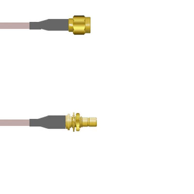 Q-3C03O000R006I by Amphenol Custom Cable - SMA-SP/SMB-SJB G316D 6I