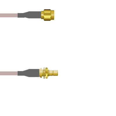 Q-3C03O000R018I by Amphenol Custom Cable - SMA-SP/SMB-SJB G316D 18I