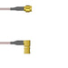 Q-3C03T000R012I by Amphenol Custom Cable - SMA-SP/SMB-RP G316D 12I