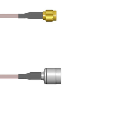 Q-3C053000R012I by Amphenol Custom Cable - SMA-SP/TNC-SP G316D 12I