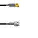 Q-3D00L0008.75M by Amphenol Custom Cable - SMA-SP/BNC-SP RG58 0.75M
