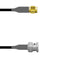Q-3D00L0008108I by Amphenol Custom Cable - SMA-SP/BNC-SP RG58 108I