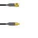 Q-3D01E0008.75M by Amphenol Custom Cable - SMA-SP/MCX-SP RG58 0.75M