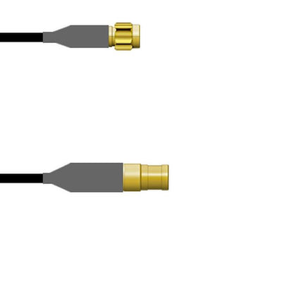 Q-3D03X0008012I by Amphenol Custom Cable - SMA-SP/SMB-SP RG58 12I