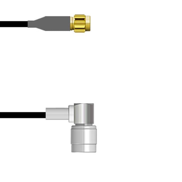 Q-3D04W0008048I by Amphenol Custom Cable - SMA-SP/TNC-RP RG58 48I