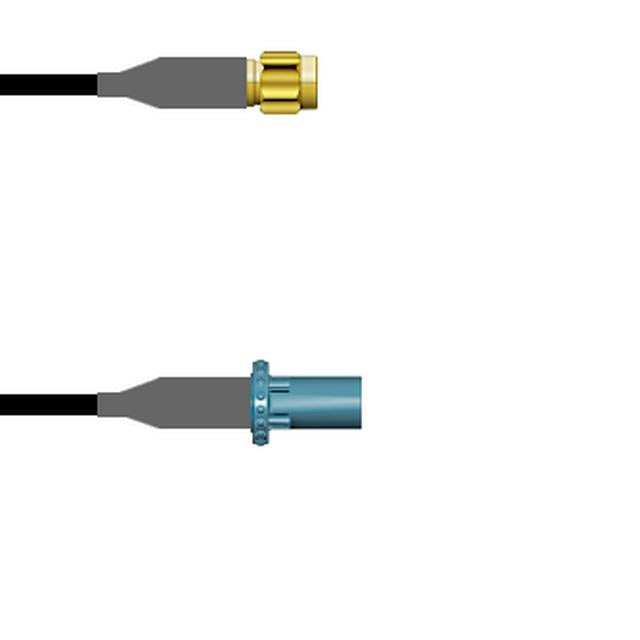 Q-3D05B0008048I by Amphenol Custom Cable - SMA-SP/FKRAZ-SP RG58 48I