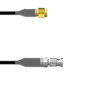 Q-3E00X000D002M by Amphenol Custom Cable - SMA-SP/HDBNC-SP LMR19 2M