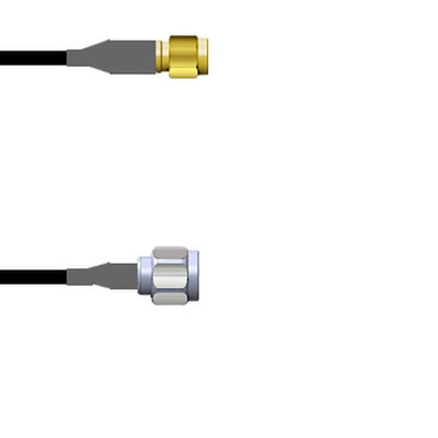 Q-3E02O000D048I by Amphenol Custom Cable - SMA-SP/N-SP LMR19 48I