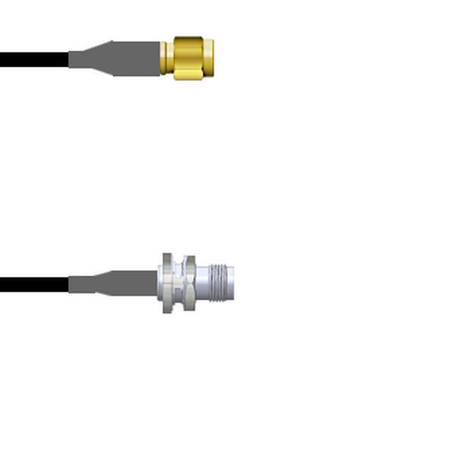 Q-3E04M000D024I by Amphenol Custom Cable - SMA-SP/TNC-SJB LMR19 24I
