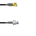 Q-3E04M000D024I by Amphenol Custom Cable - SMA-SP/TNC-SJB LMR19 24I