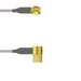 Q-3F03V000H.75M by Amphenol Custom Cable - SMA-SP/SMB-RP G142 0.75M