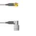 Q-3F04X000H001M by Amphenol Custom Cable - SMA-SP/TNC-RP G142 1M