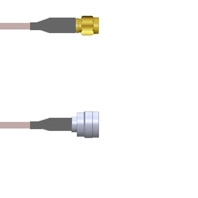 Q-3F056000H036I by Amphenol Custom Cable - SMA-SP/TNC-SP G142 36I