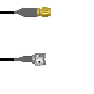 Q-6702K000M1.5M by Amphenol Custom Cable - SMA-SP/N-SP LMR24 1.5M