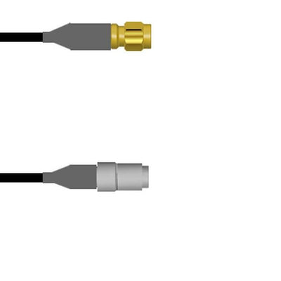 Q-67066000M024I by Amphenol Custom Cable - SMA-SP/10/23-SP LMR24 24I