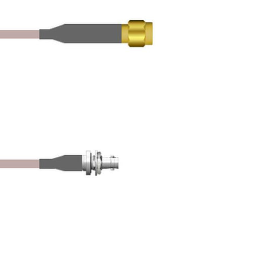 Q-6800P00052.5M by Amphenol Custom Cable - SMA-SP/HDBNC-SJB G316 2.5M