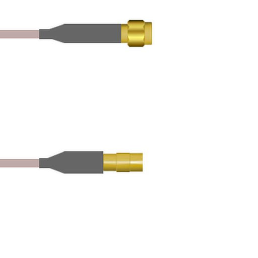 Q-6801J0005108I by Amphenol Custom Cable - SMA-SP/MMCX-SJ G316 108I