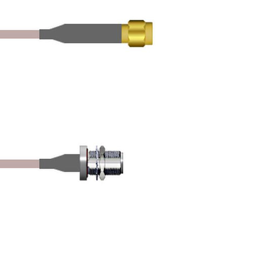 Q-6801T0005003M by Amphenol Custom Cable - SMA-SP/N-SJB G316 3M