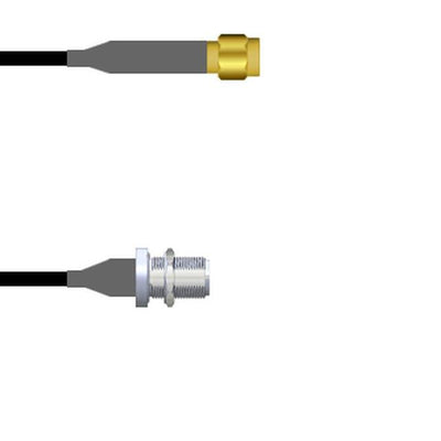 Q-6801U0003108I by Amphenol Custom Cable - SMA-SP/N-SJB G174 108I