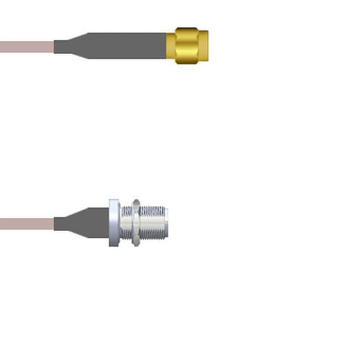 Q-6801U0005012I by Amphenol Custom Cable - SMA-SP/N-SJB G316 12I