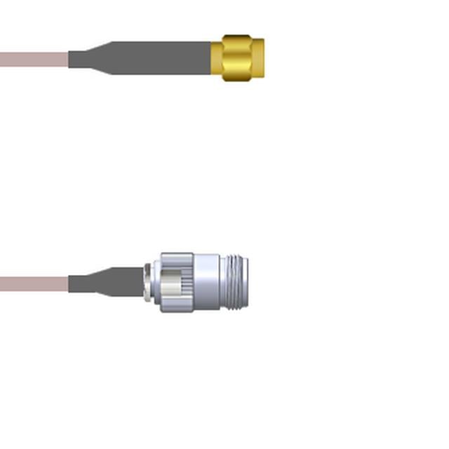 Q-680200005002M by Amphenol Custom Cable - SMA-SP/N-SJ G316 2M
