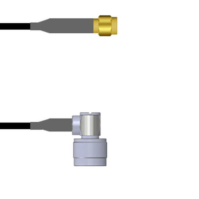 Q-6802C0003002M by Amphenol Custom Cable - SMA-SP/N-RP G174 2M