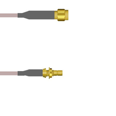 Q-6803M0005048I by Amphenol Custom Cable - SMA-SP/SMB-SJB G316 48I