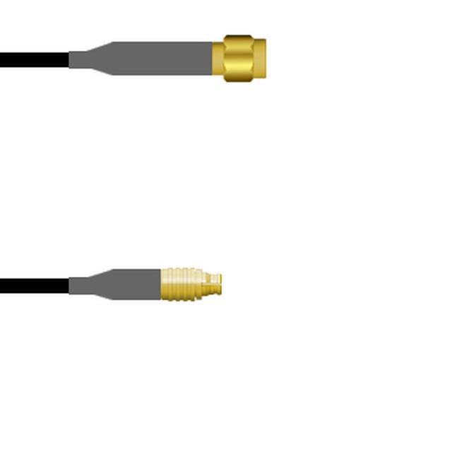 Q-680440003006I by Amphenol Custom Cable - SMA-SP/SMP-SP G174 6I