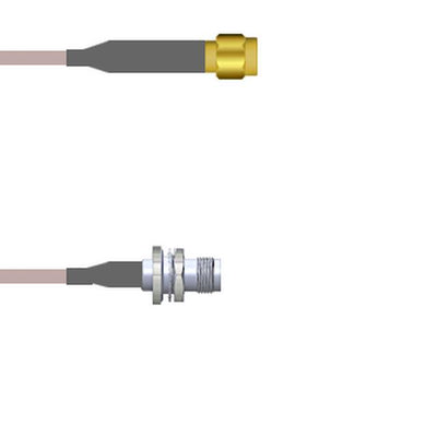 Q-6804E0005002M by Amphenol Custom Cable - SMA-SP/TNC-SJB G316 2M