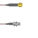 Q-6804F0005084I by Amphenol Custom Cable - SMA-SP/TNC-SJB G316 84I