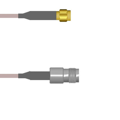 Q-6804G0005006I by Amphenol Custom Cable - SMA-SP/TNC-SJ G316 6I