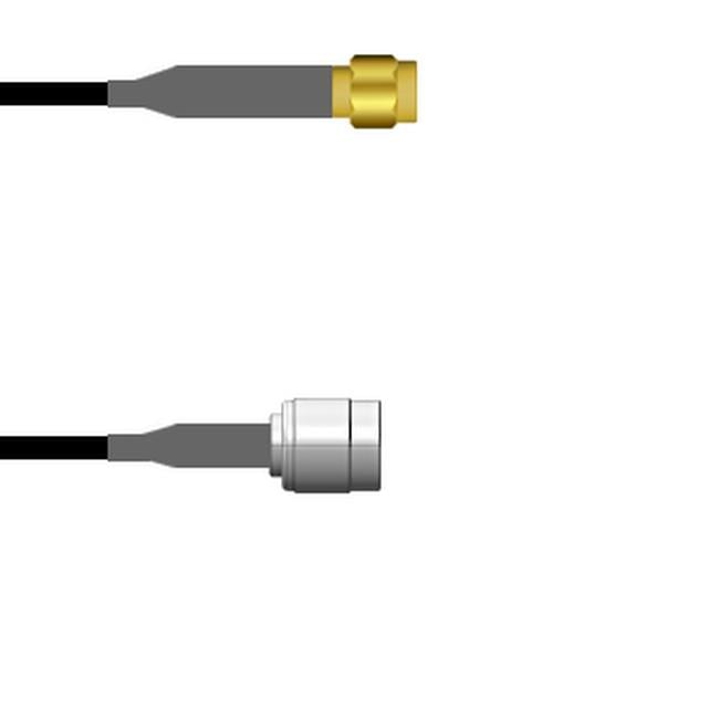 Q-6805200032.5M by Amphenol Custom Cable - SMA-SP/TNC-SP G174 2.5M