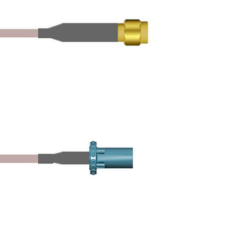 Q-6805A00050.5M by Amphenol Custom Cable - SMA-SP/FKRAZ-SP G316 0.5M