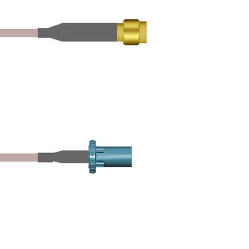 Q-6805A00052.5M by Amphenol Custom Cable - SMA-SP/FKRAZ-SP G316 2.5M