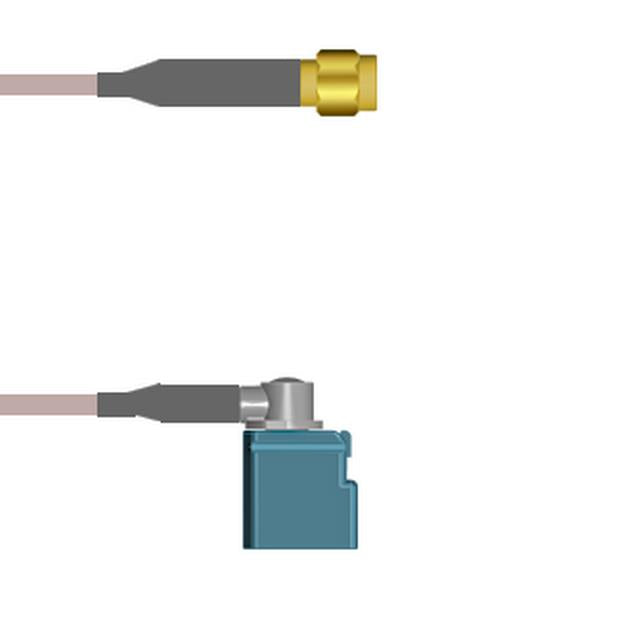 Q-6805C0005072I by Amphenol Custom Cable - SMA-SP/FKRAZ-RJ G316 72I