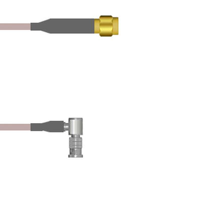 Q-6805G0005036I by Amphenol Custom Cable - SMA-SP/HDBNC-RP G316 36I