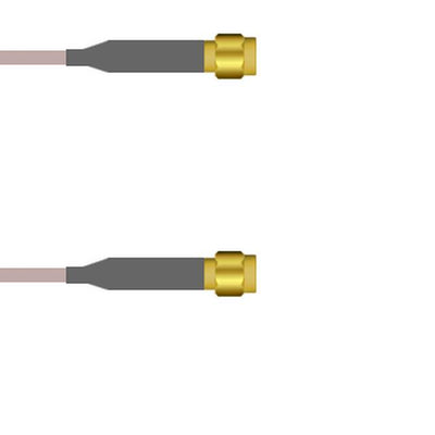 Q-680680005084I by Amphenol Custom Cable - SMA-SP/SMA-SP G316 84I