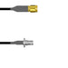Q-690080008.75M by Amphenol Custom Cable - SMA-SP/BNC-SJB RG58 0.75M