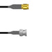 Q-6900L0008003M by Amphenol Custom Cable - SMA-SP/BNC-SP RG58 3M